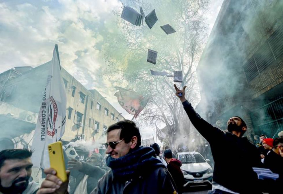 Año de alta conflictividad laboral en Uruguay