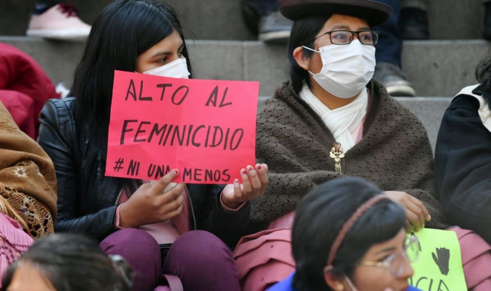 Bolivia reporta hasta diciembre 81 casos de feminicidio