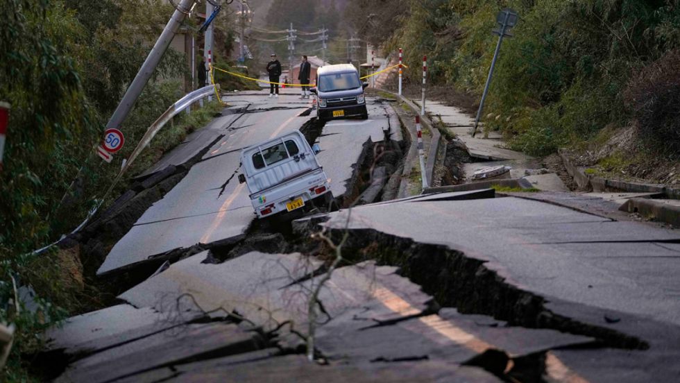 Sube a 57 los muertos por terremoto en Japón