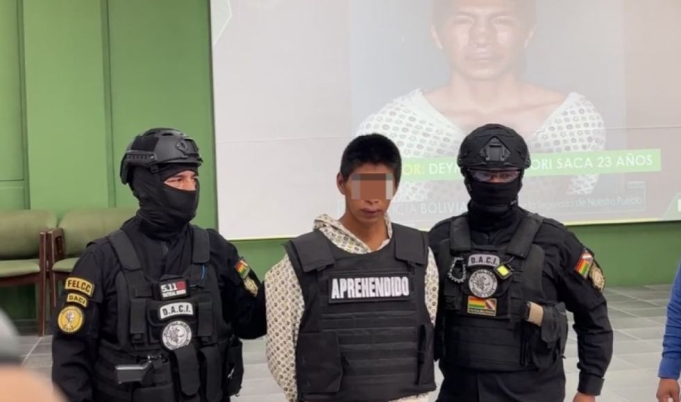 Capturan a joven que degolló a dos mujeres en Sacaba  