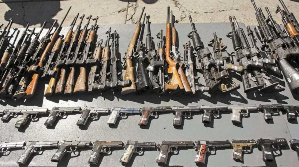 Desde 2018, México confiscó 47 mil armas a narcobandas