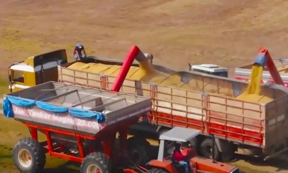 La producción agrícola casi iguala con los ingresos de hidrocarburos