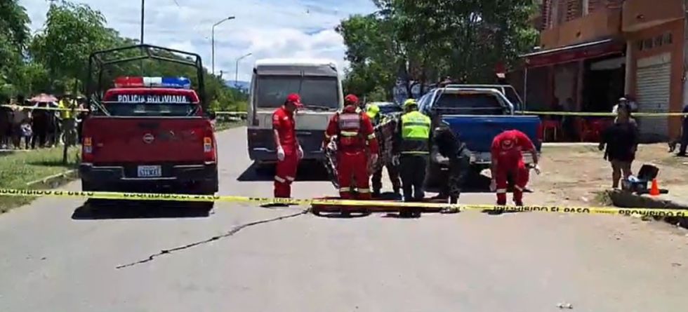 Peatón muere tras ser atropellado por un micro en Tarija