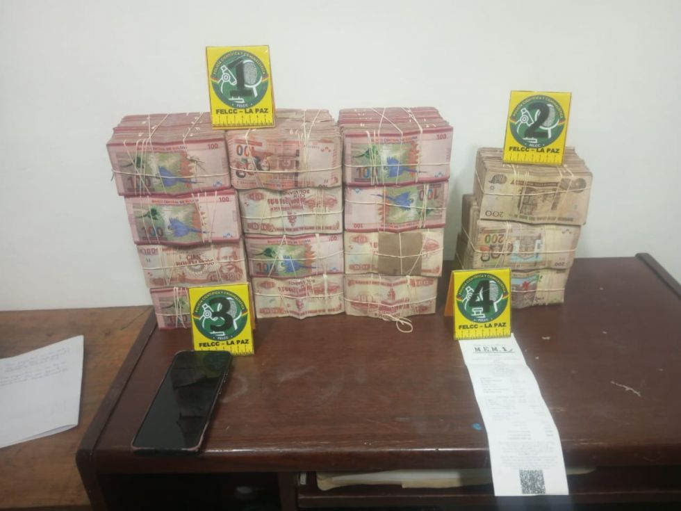 Incautaciones "millonarias" suman más de Bs 3,4 millones 
