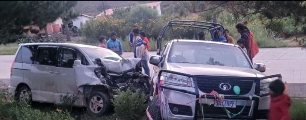 Accidente en carretera Potosí-Tarija deja una persona herida