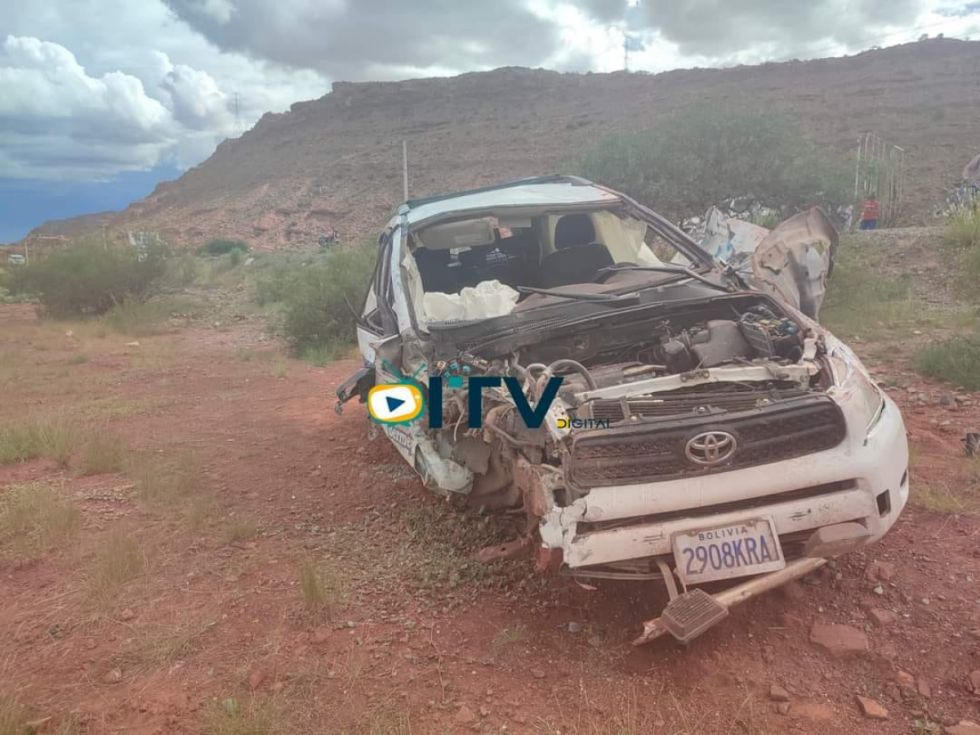 Un policía muere en un accidente en la carretera Tarija-Potosí 