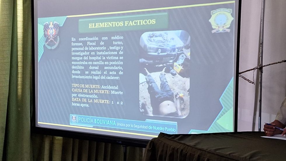 Joven pierde la vida tras recibir descarga eléctrica de un vehículo en Tarija