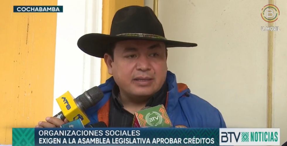 Cochabamba: Csutcb exige a legisladores aprobar créditos