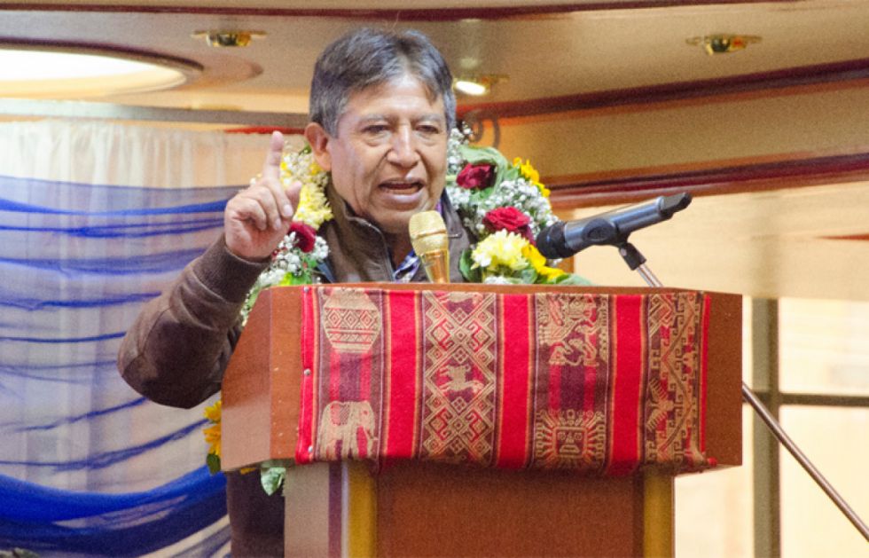 Vice pide a interculturales luchar contra los líderes que convulsionan Bolivia por intereses mezquinos