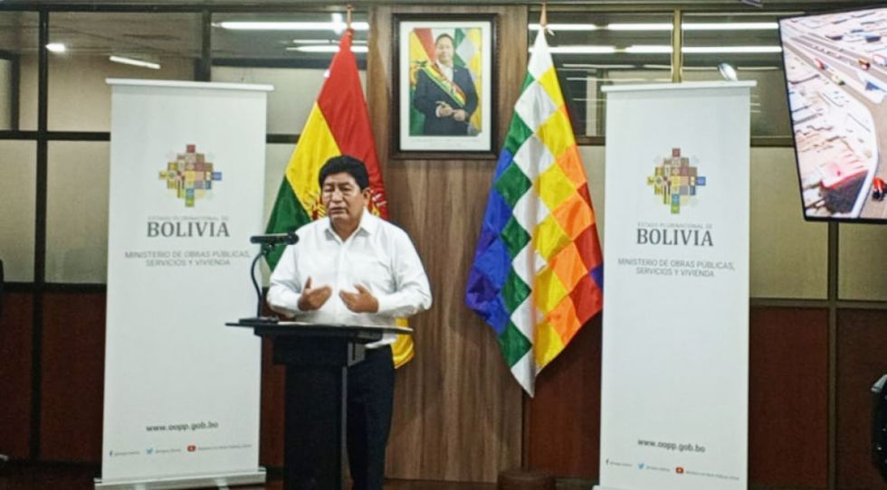 Sin aprobación de la Asamblea, Montaño se arriesga y lanza licitación para carretera en Senkata