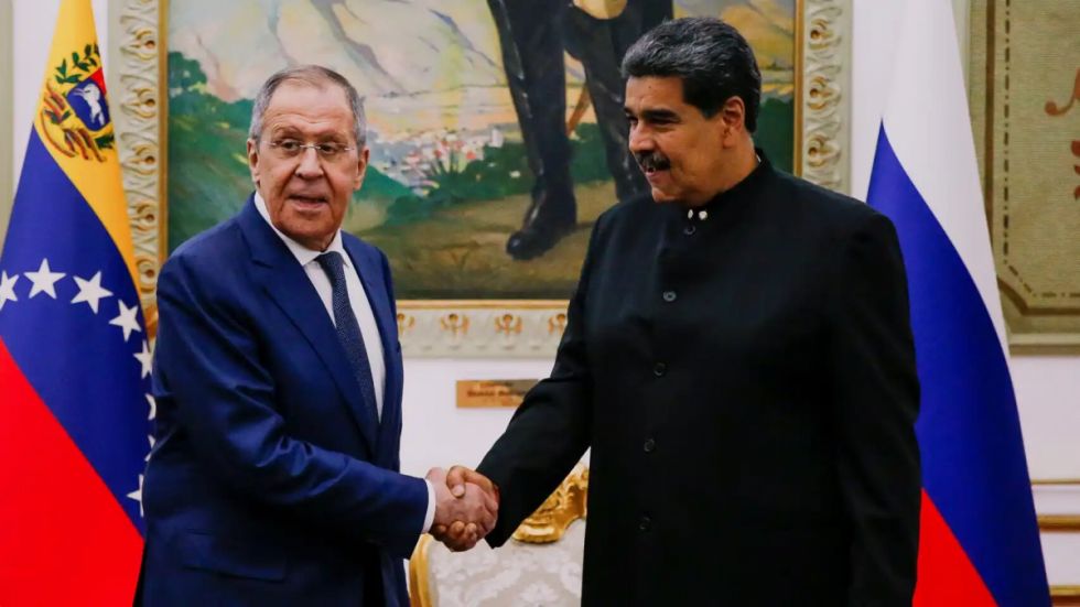 Lavrov se reúne con Nicolás Maduro en Caracas