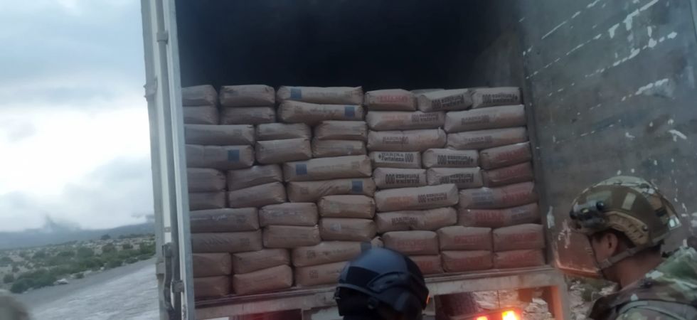 Militares quemaron camión con contrabando después de tres emboscadas (Video) 