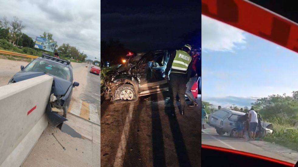 Yacuiba: En menos de 24 horas, registran 3 accidentes de tránsito en la Ruta 9 (Imágenes) 