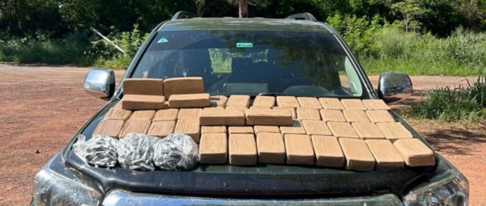 Brasil: Aprehenden a cinco bolivianos en una camioneta con más de 51 kilos de droga
