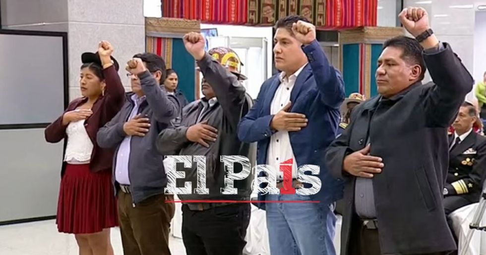 Presidente Luis Arce designa cinco nuevos ministros en su gabinete