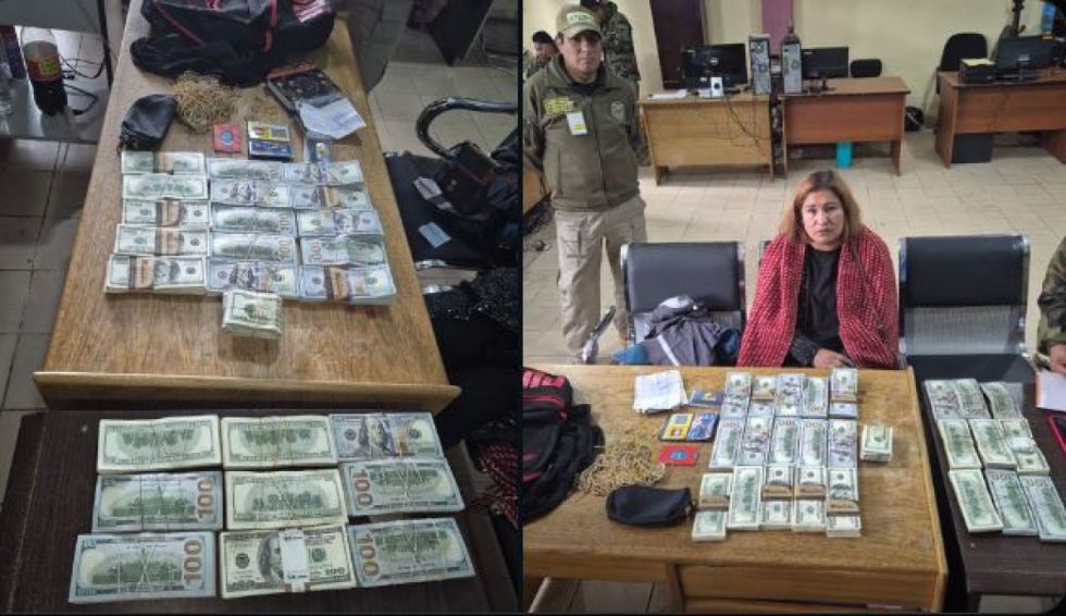Detienen a mujer en el aeropuerto de El Alto con suma "millonaria" en efectivo
