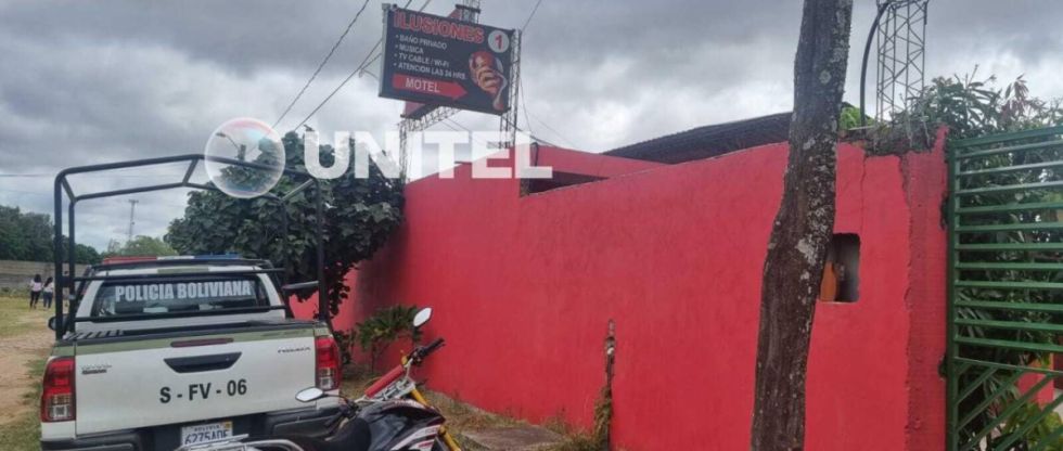 Hallan muerta a una mujer en un motel cerca de Palmasola