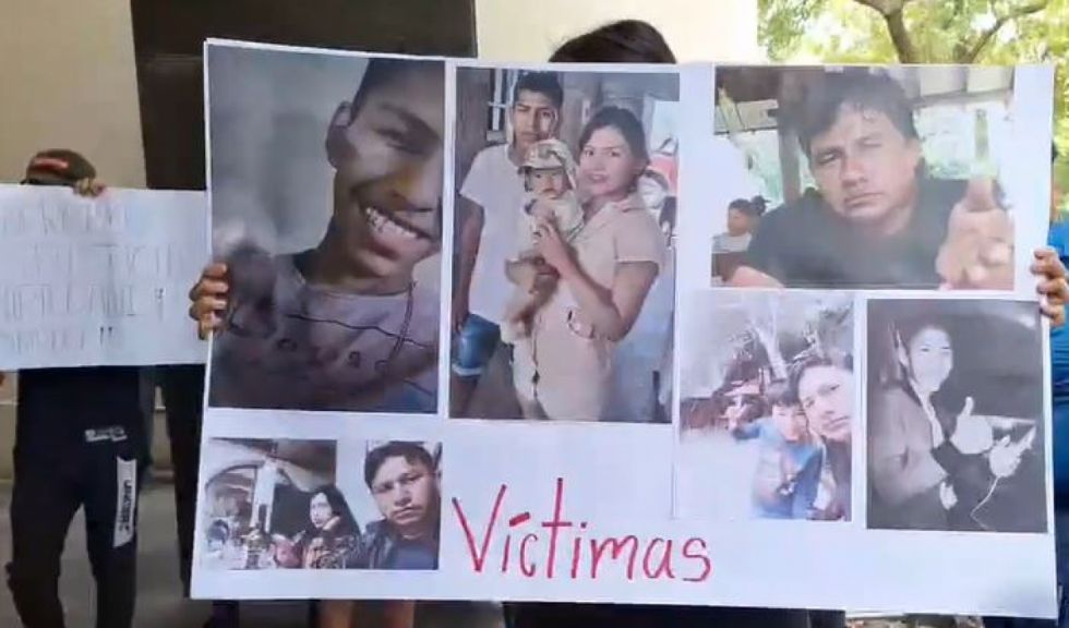 Familiares de Dany y Daniel Rodas exigen detención preventiva para sus asesinos en Tarija