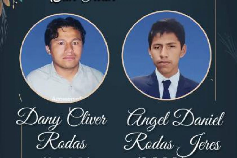 Policía sobre la muerte de Dani y Daniel Rodas: “hubo alevosía y ensañamiento”
