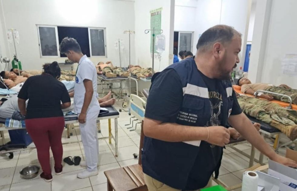 Más de 100 soldados y censistas sufrieron intoxicación alimentaria en Cobija