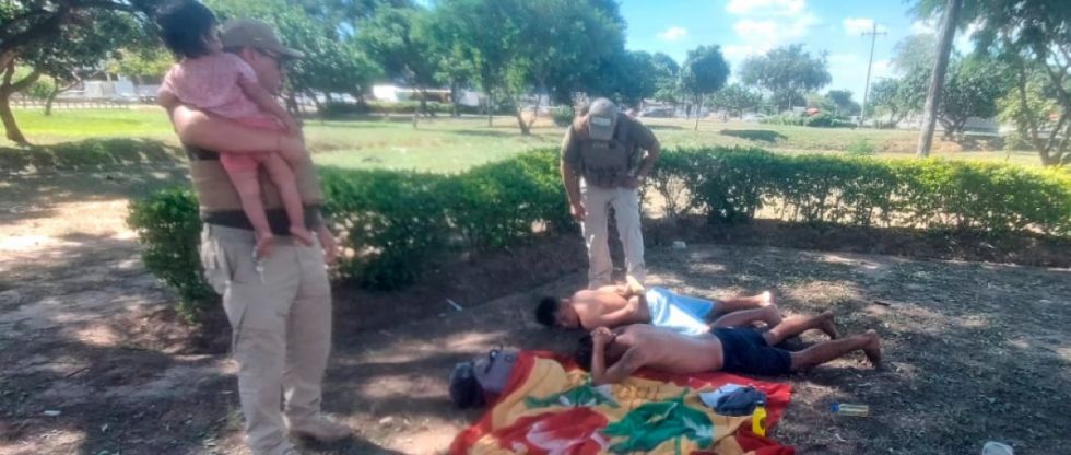 Niña de año y medio reportada como desaparecida fue hallada con indigentes  