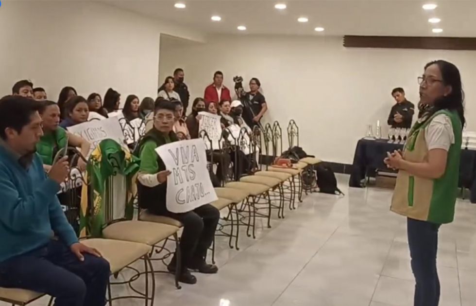 Fracasa congreso del MTS y no logra renovar directiva; atribuyen a la división interna y ausencia del Sifde