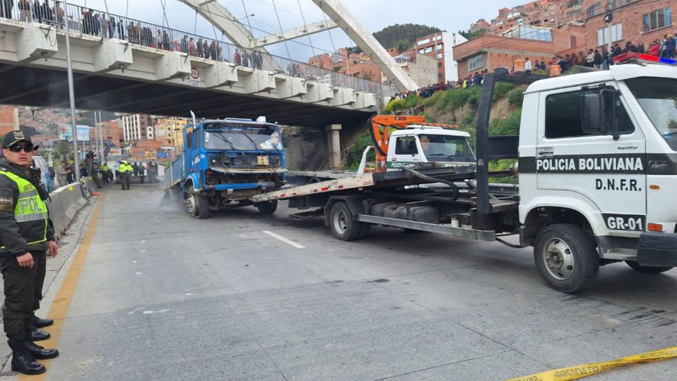 Accidente por falla mecánica deja cuatro muertos en La Paz 
