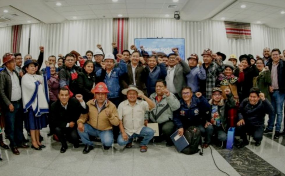 Arce conforma el Gabinete Social con la COB, organizaciones sociales y ministerios