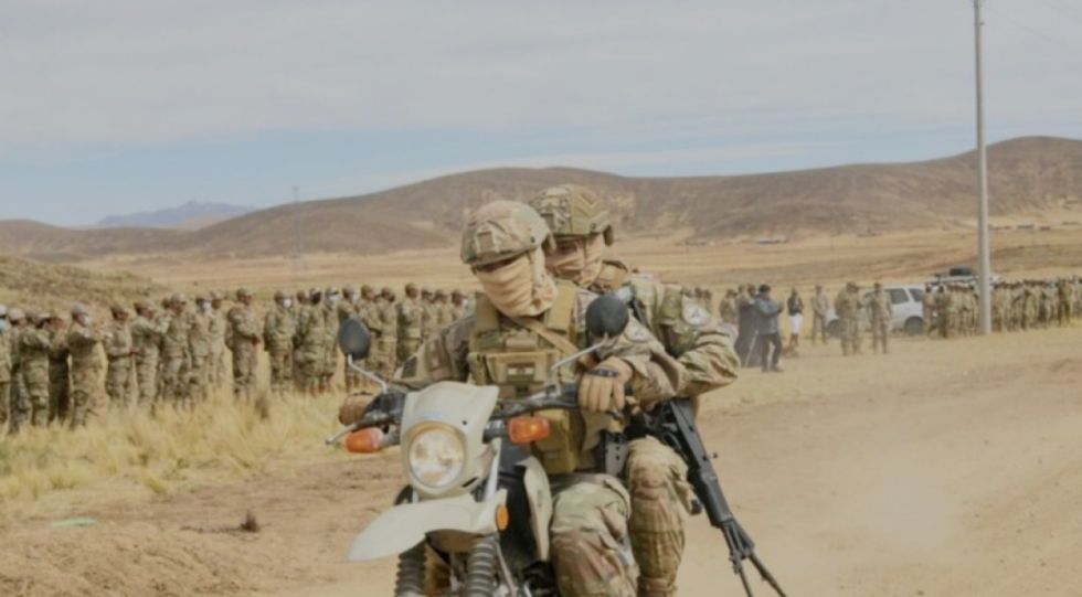 Incrementará presencia militar en Lacaya, frontera con Perú