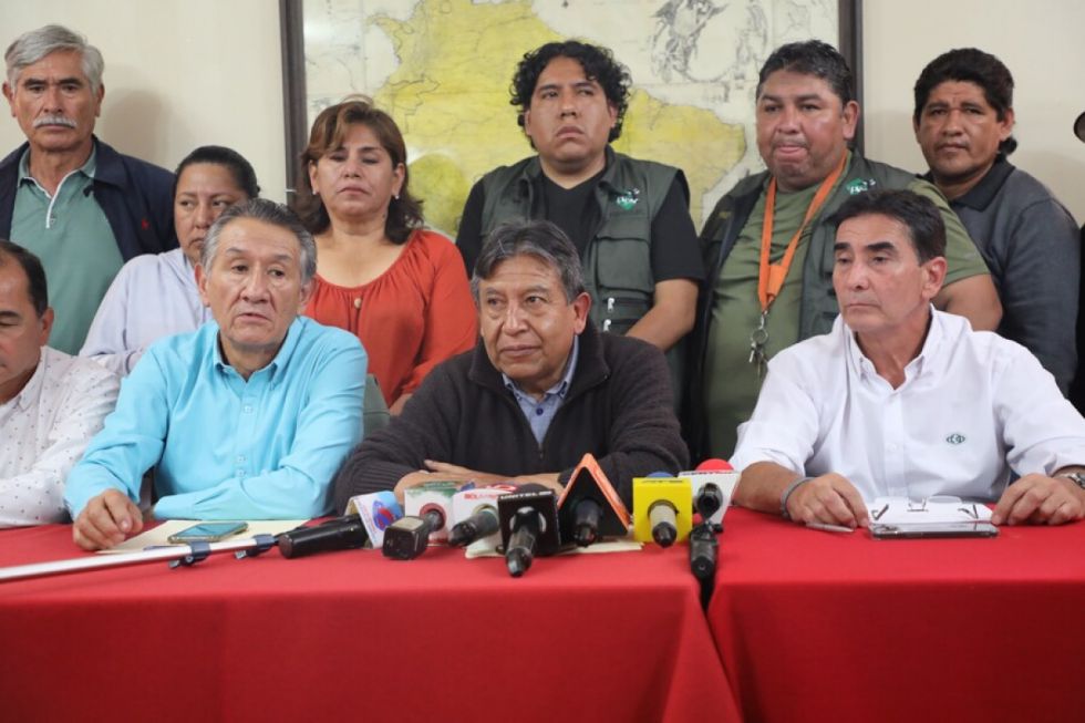 Choquehuanca y productores tendrán encuentros sectoriales