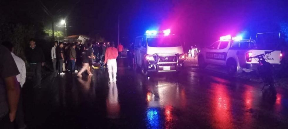 Atropellan a una mujer en la carretera a Erquiz en Tarija