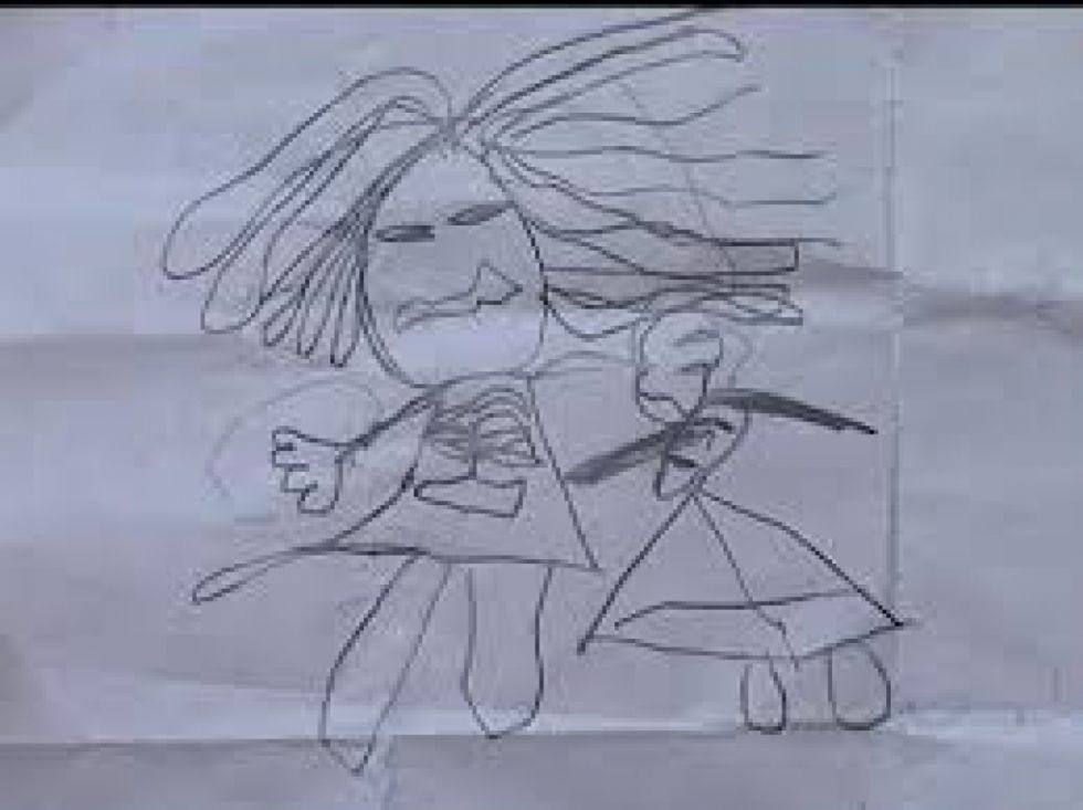 Con un dibujo, una niña reveló que fue víctima de violación  