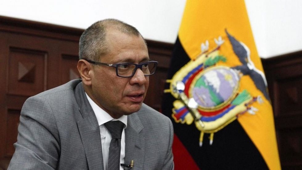 Jorge Glas está en huelga de hambre