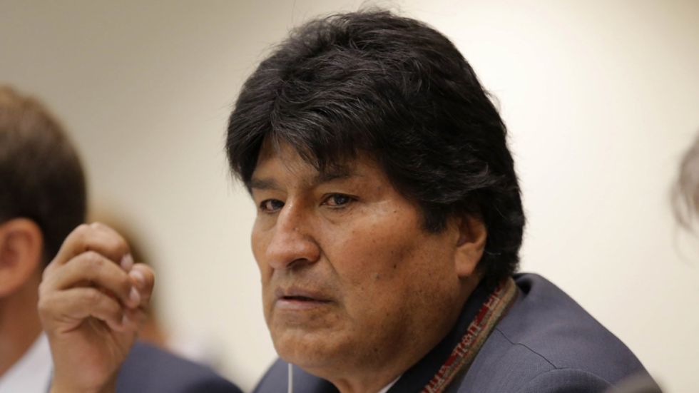 Evo sobre el caso Terrorismo: “Álvaro estaba de presidente en ejercicio”