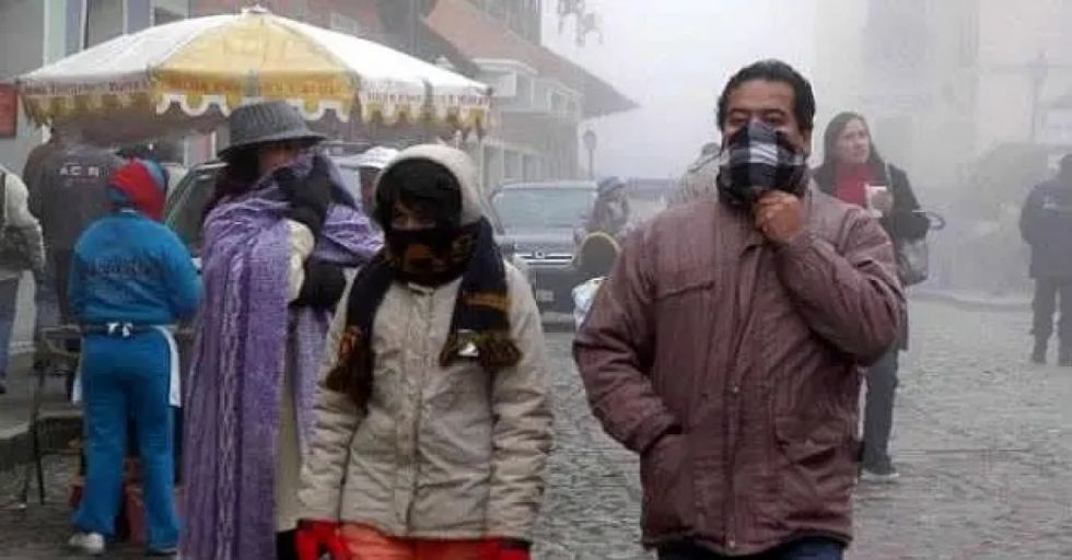 Alertan llegada de un “frío intenso” en todo el país