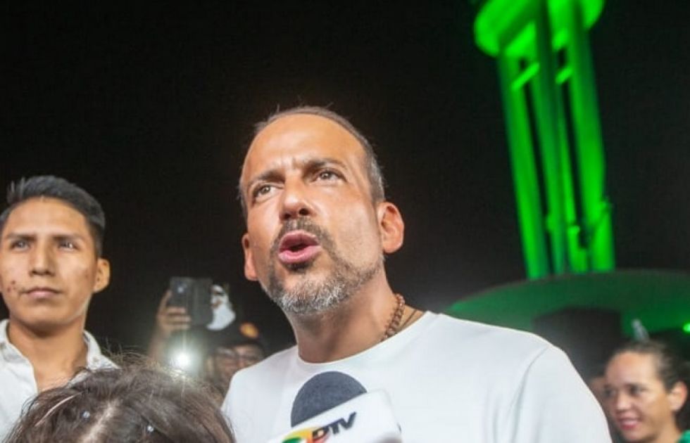 Fernando Camacho dice que ‘las peleas de cada día entre Arce y Evo están cansando a los bolivianos’