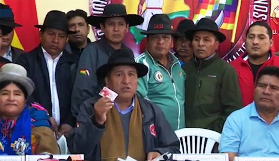 Pacto de Unidad “arcista” ratifica congreso del MAS en el Alto y lamentan ausencia de Morales