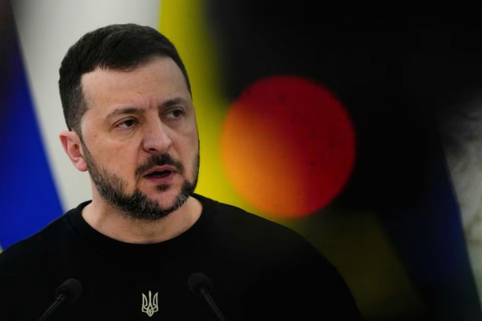 Zelenski insta al senado de EEUU a acelerar la ayuda a Ucrania 