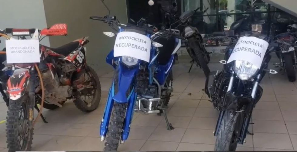 Diprove recupera tres motocicletas robadas en Tarija