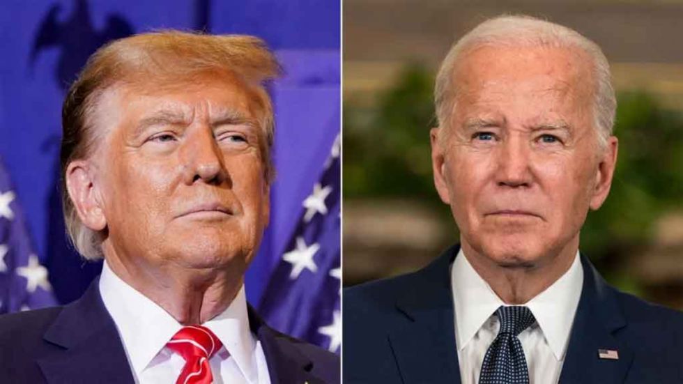 Pese a juicio, Trump aventaja a Biden en encuestas