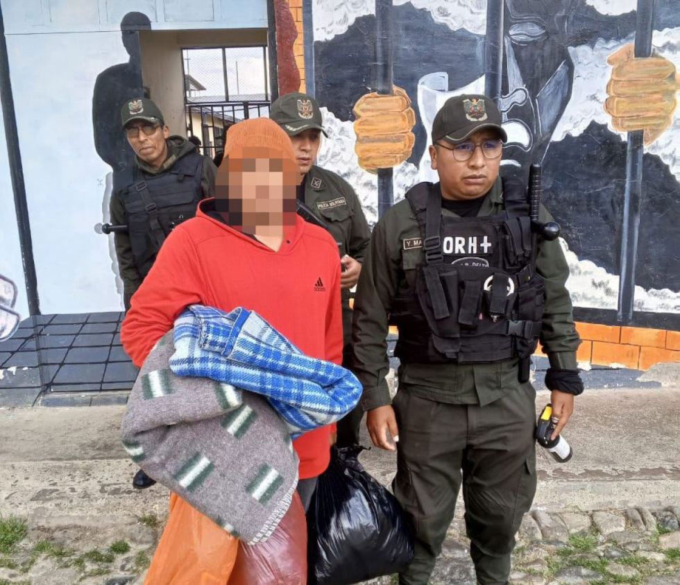 La pareja de Odalys fue trasladada desde el Centro de Rehabilitación Qalauma a Chonchocoro