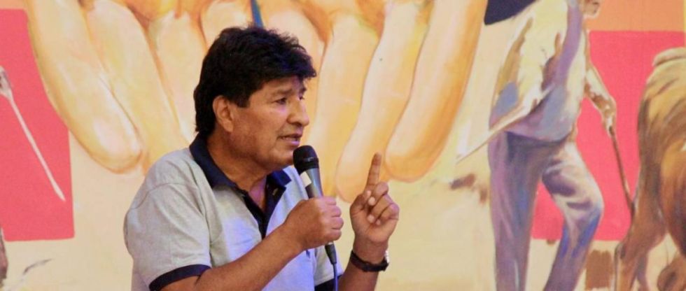 “Si no quiere de buenas, es de malas”: Evo anuncia movilizaciones y dice que tiene el apoyo del Grupo de Puebla