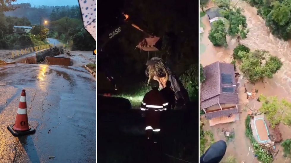 Lluvias dejan 32 muertos al sur de Brasil