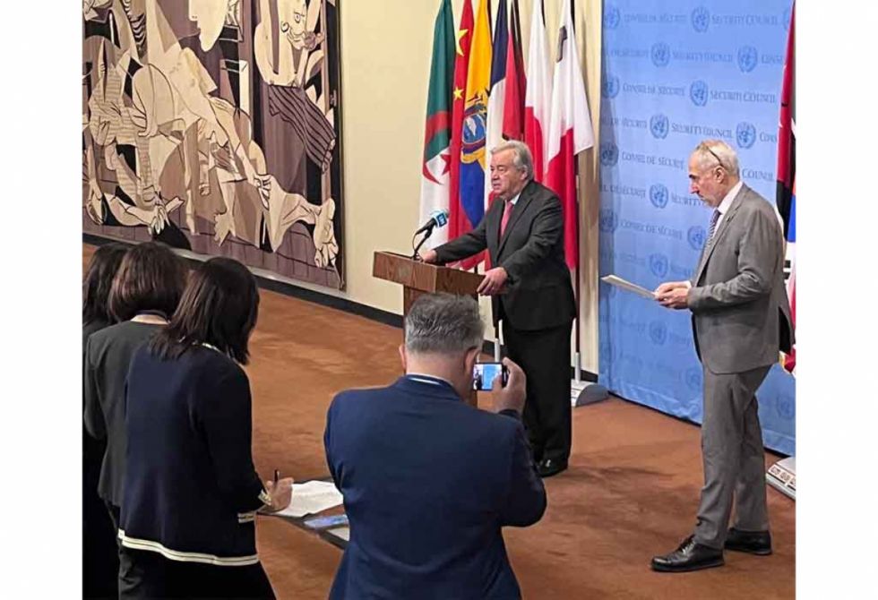 Guterres pide a Israel detener escalada en Rafá