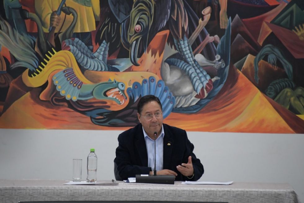 Luis Arce: “No ha terminado la era del gas”