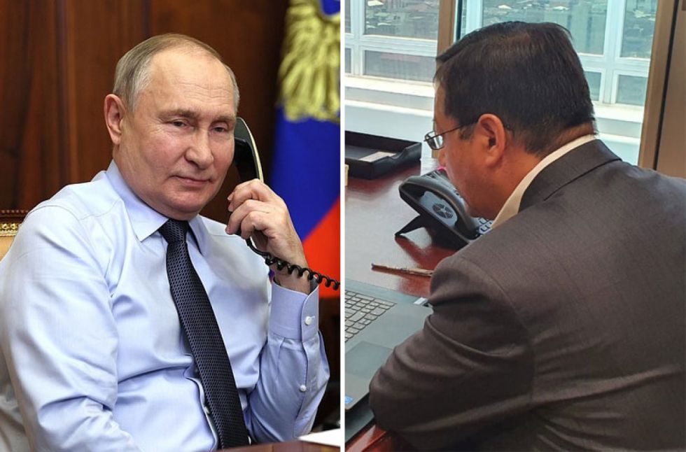 Arce conversó con Putin por teléfono sobre proyectos