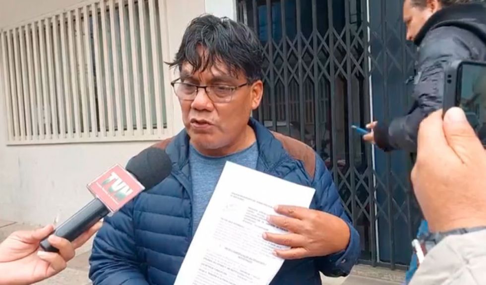 Evista lleva a Santa Cruz su denuncia contra el hijo de Arce por ganancias ilícitas 