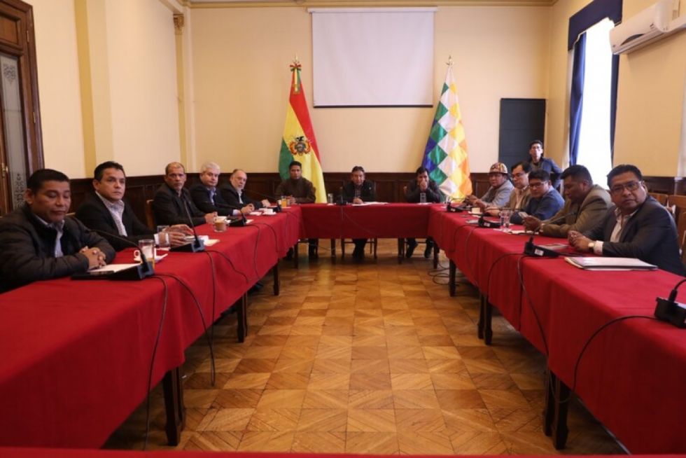 Fracasa la reunión por las elecciones judiciales, ven falta de voluntad de Choquehuanca 