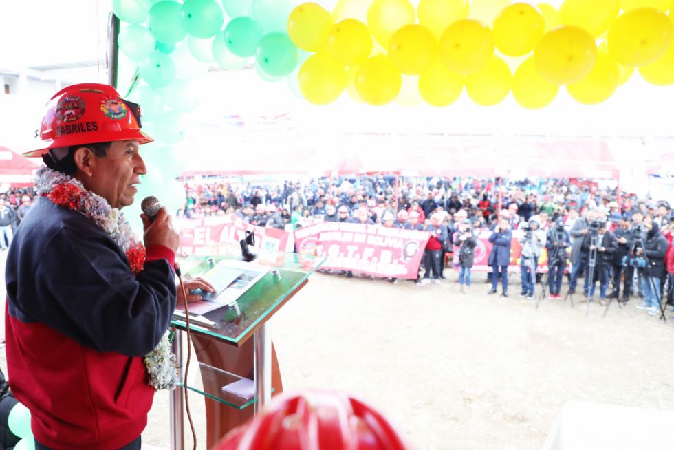 Choquehuanca dice que Arce repara “los errores que se han cometido en el pasado”