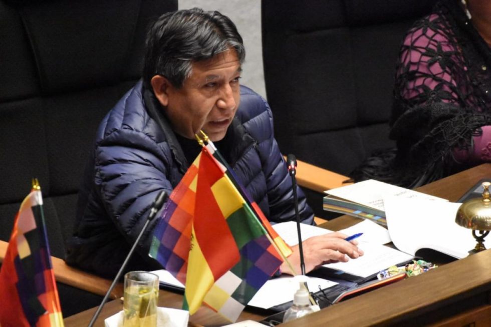 Sala Constitucional admite acción contra Choquehuanca por demora en convocar a la Asamblea